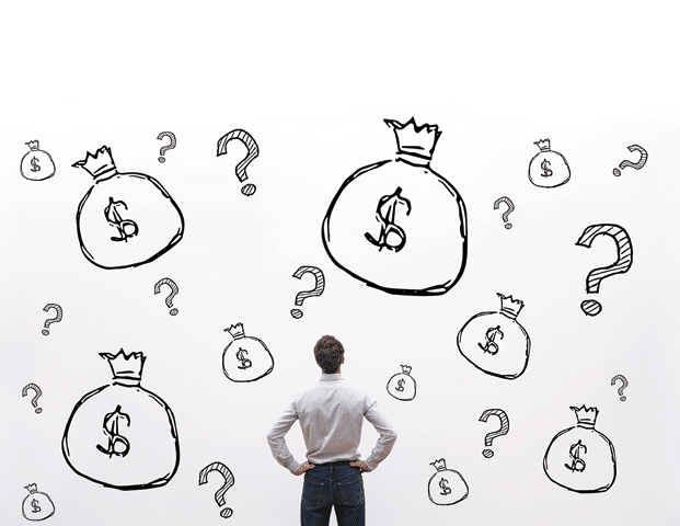 credit, investment or fundraising financial concept, money to start business project startup